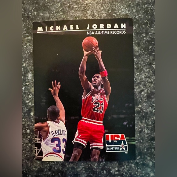 skybox Other - 1992 SkyBox Michael Jordan Card #45 NBA All Time Records Chicago Bulls
